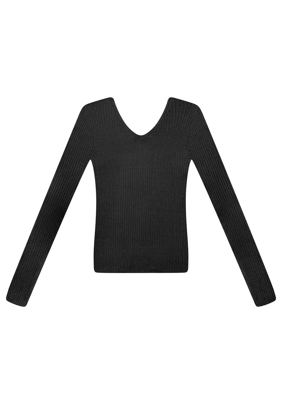 Blusa Manga Longa Tricô, . Blusa Manga Longa Tricô, , large.