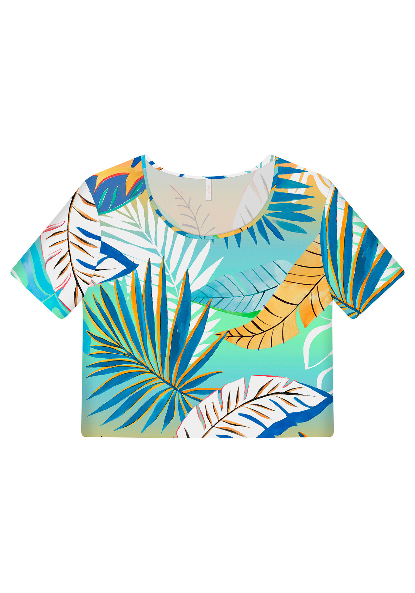 Blusa Cropped Estampa, , large.