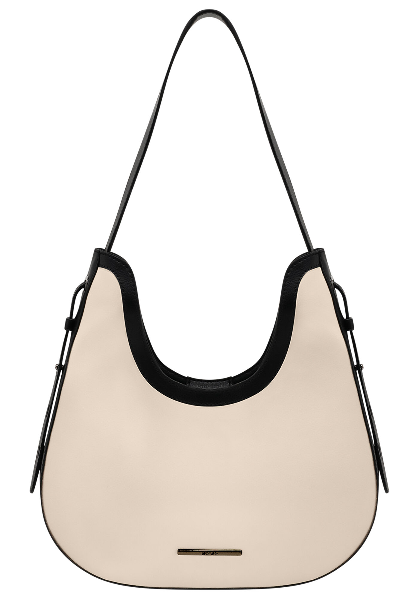 Bolsa Hobo M&eacute;dia Bicolor, , large.