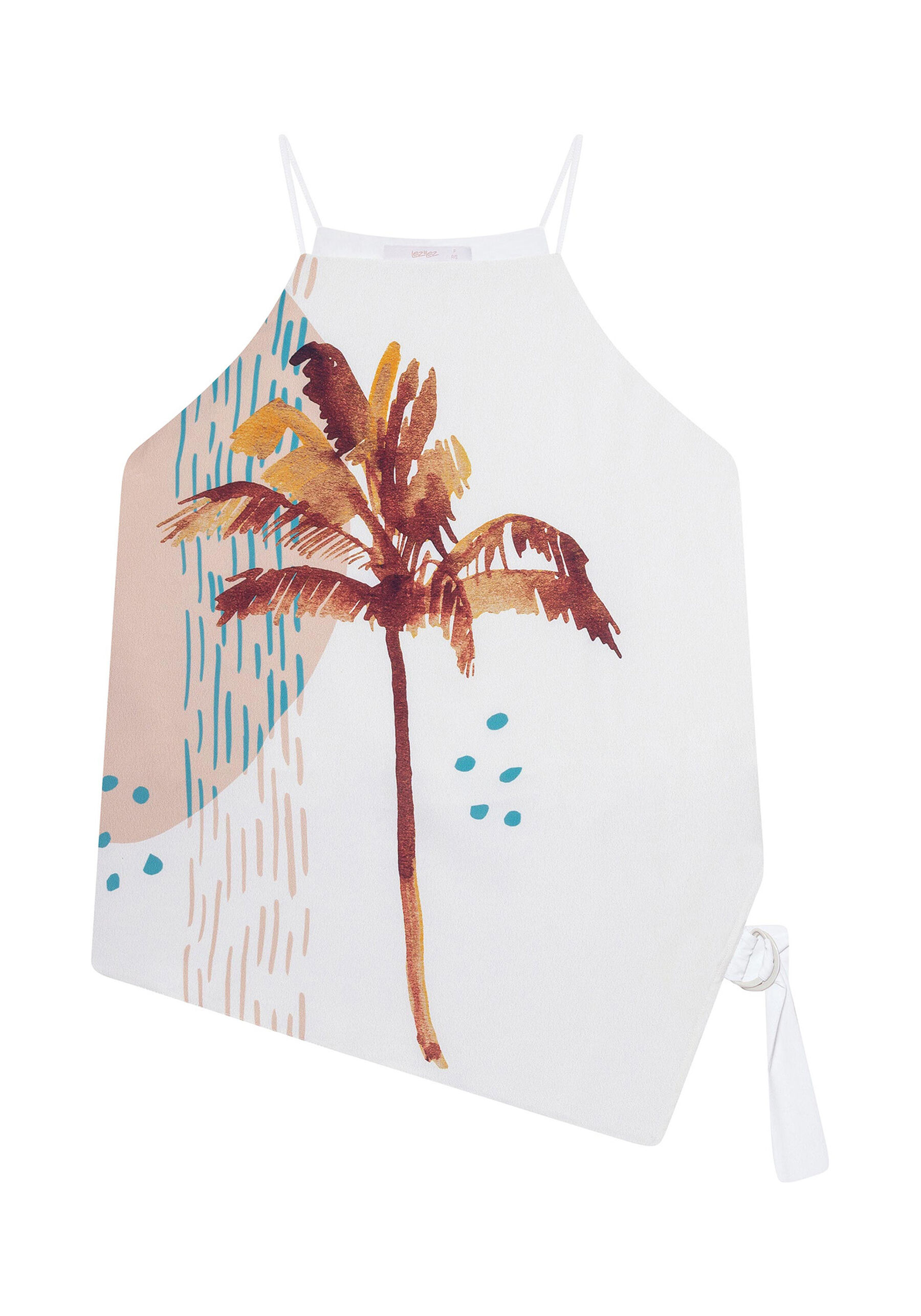 Blusa com Alças Assimétrica, . Blusa com Alças Assimétrica, , large.