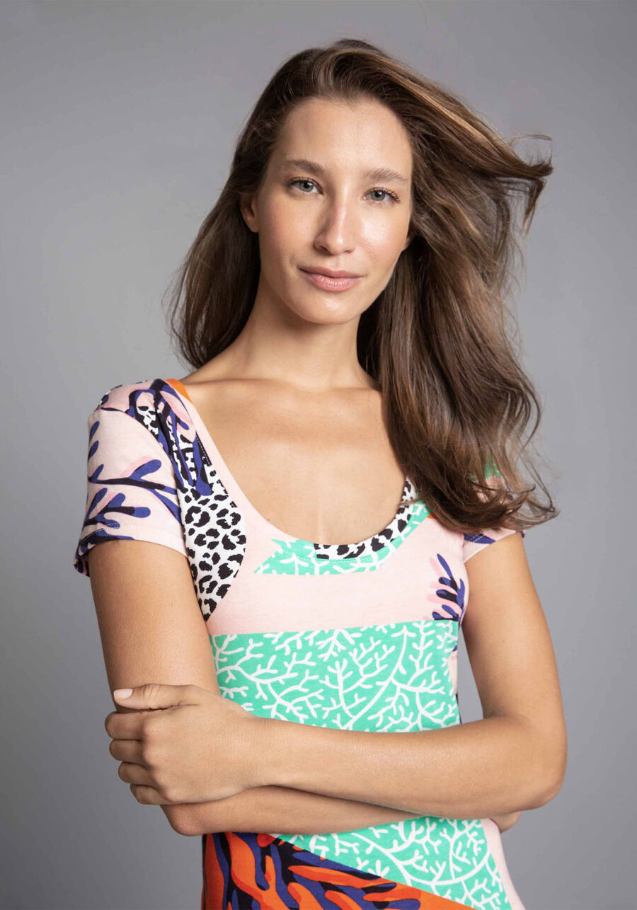 Vestido Justo Estampa Darling, . Vestido Justo Estampa Darling, , large.