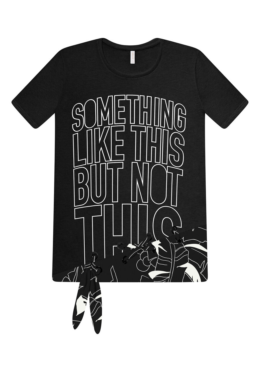 Blusa Recorte Ilhós e Laço, . Blusa Recorte Ilhós e Laço, , large.