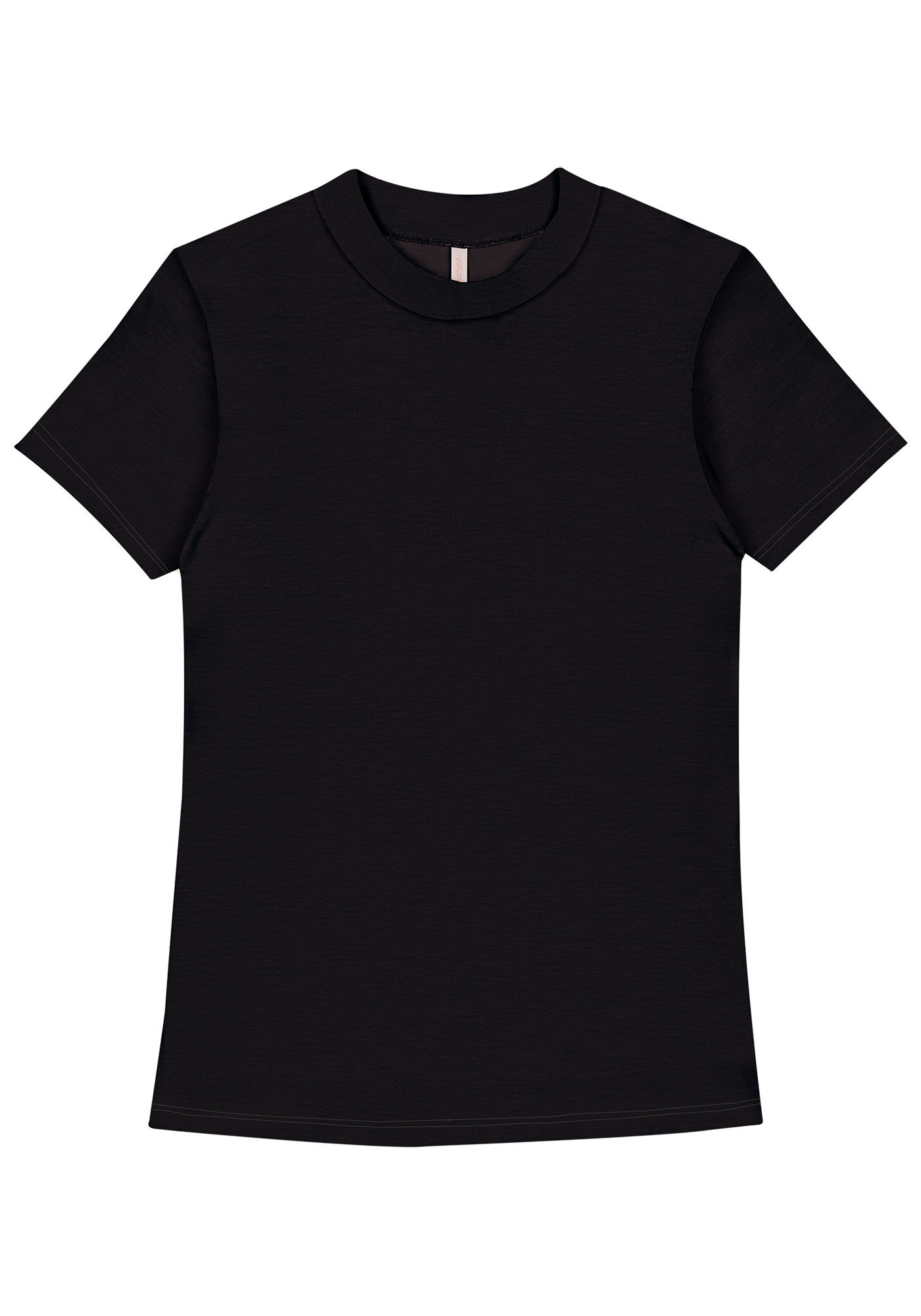 Blusa Manga Curta em Malha Viscose, , large.