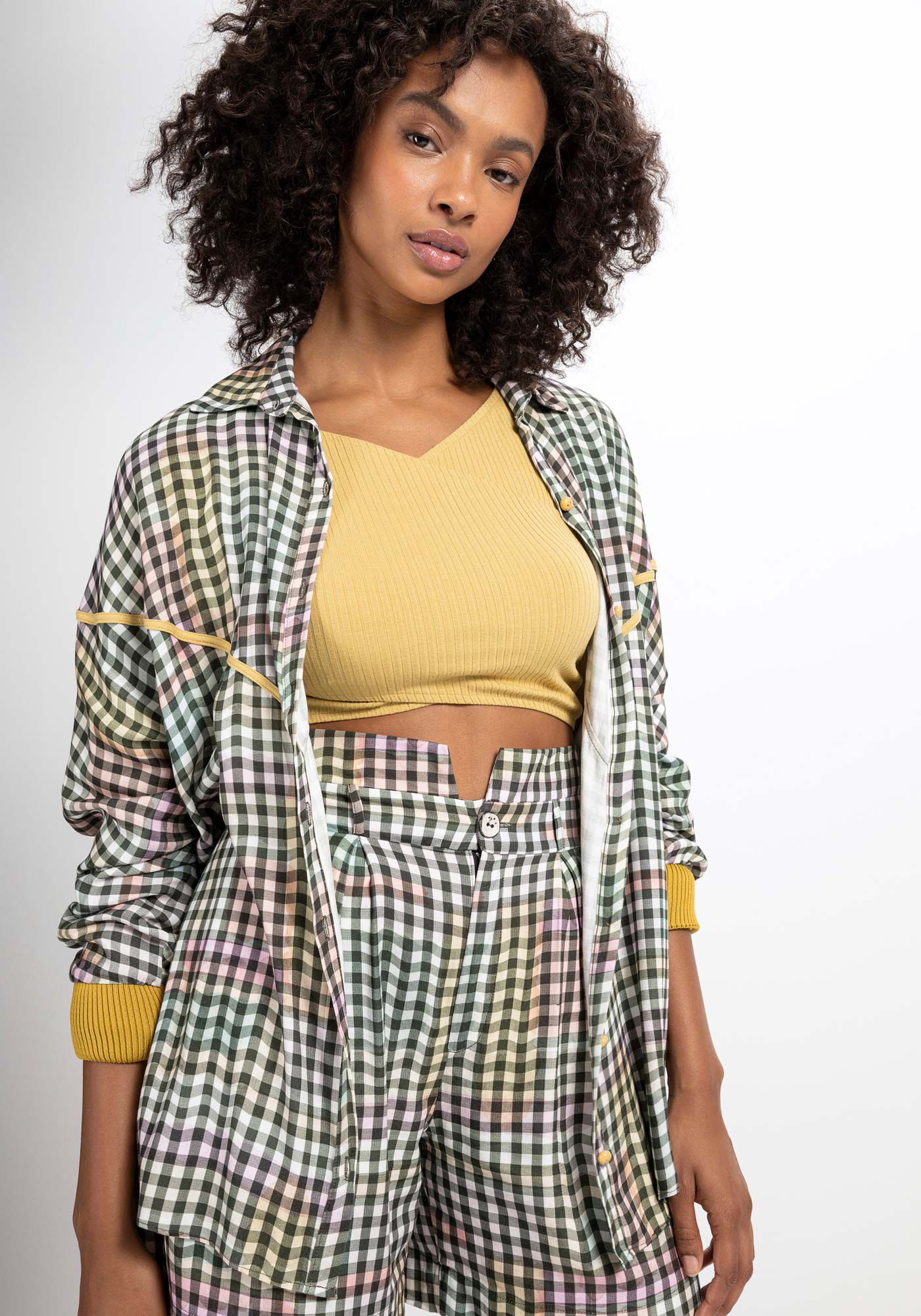 Camisa Manga Longa Oversized Estampada, , large.