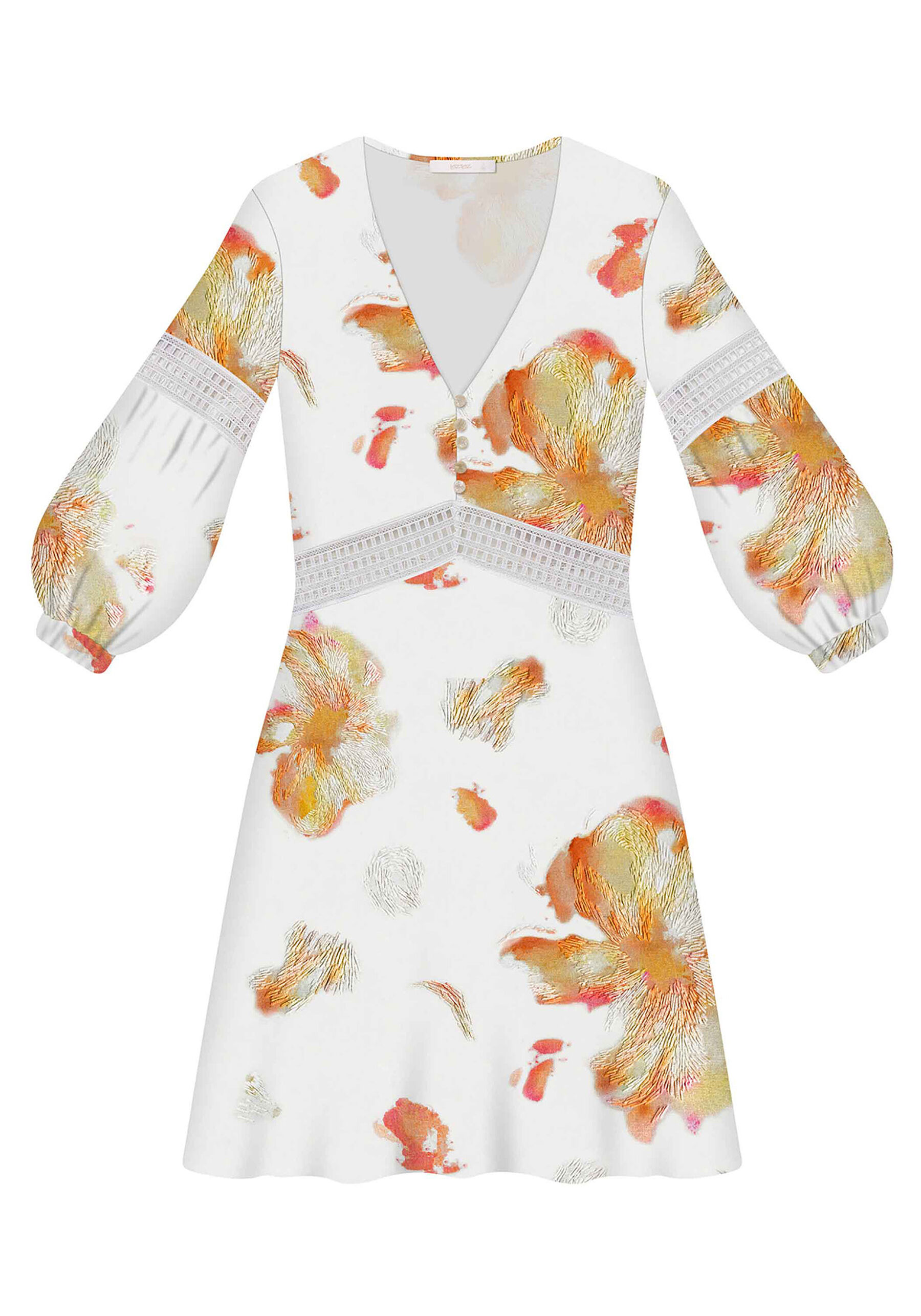 Vestido Tecido Rayon Stars Curto, . Vestido Tecido Rayon Stars Curto, , large.