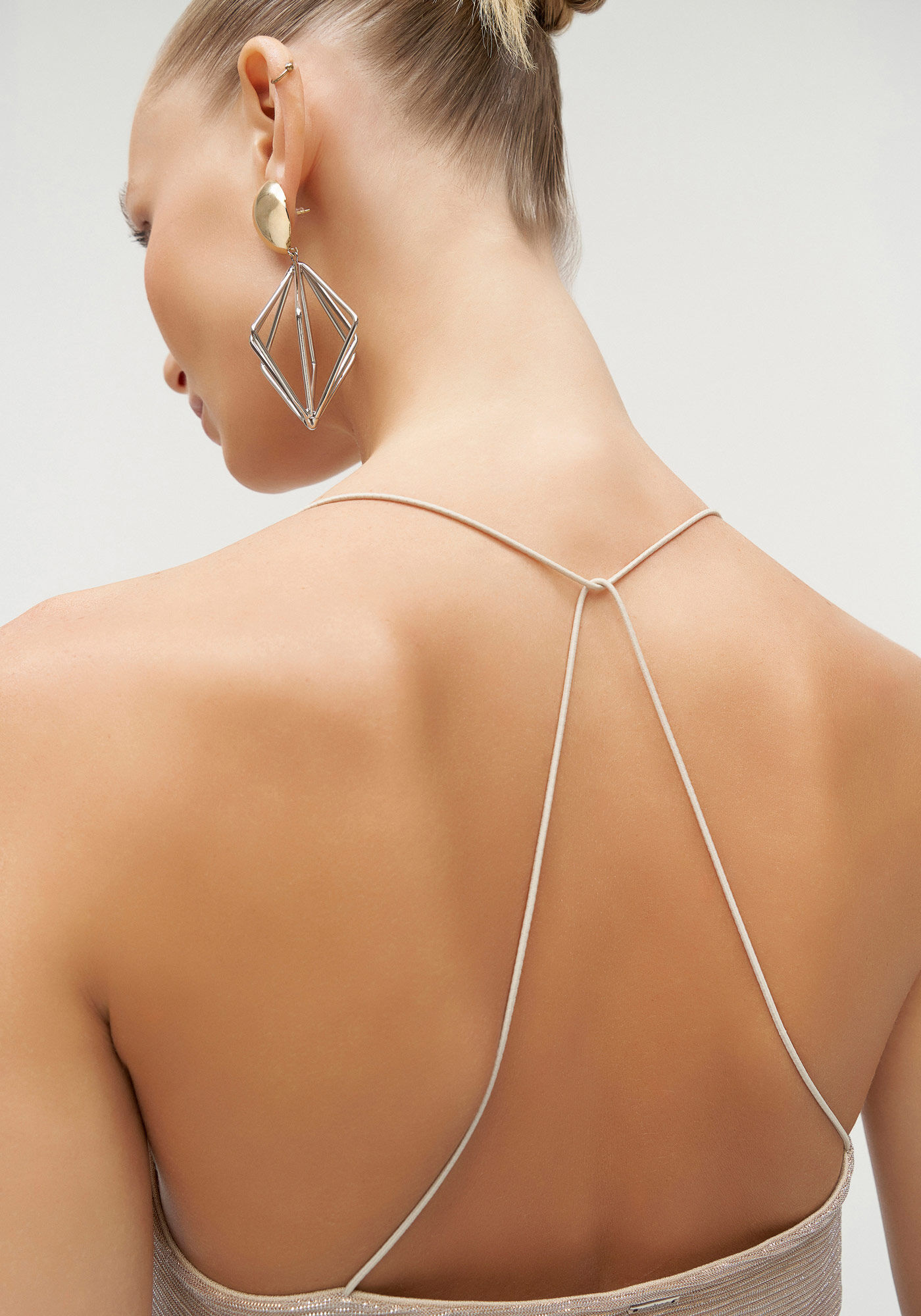 Blusa com Al&ccedil;as em Tule com Lurex, , large.