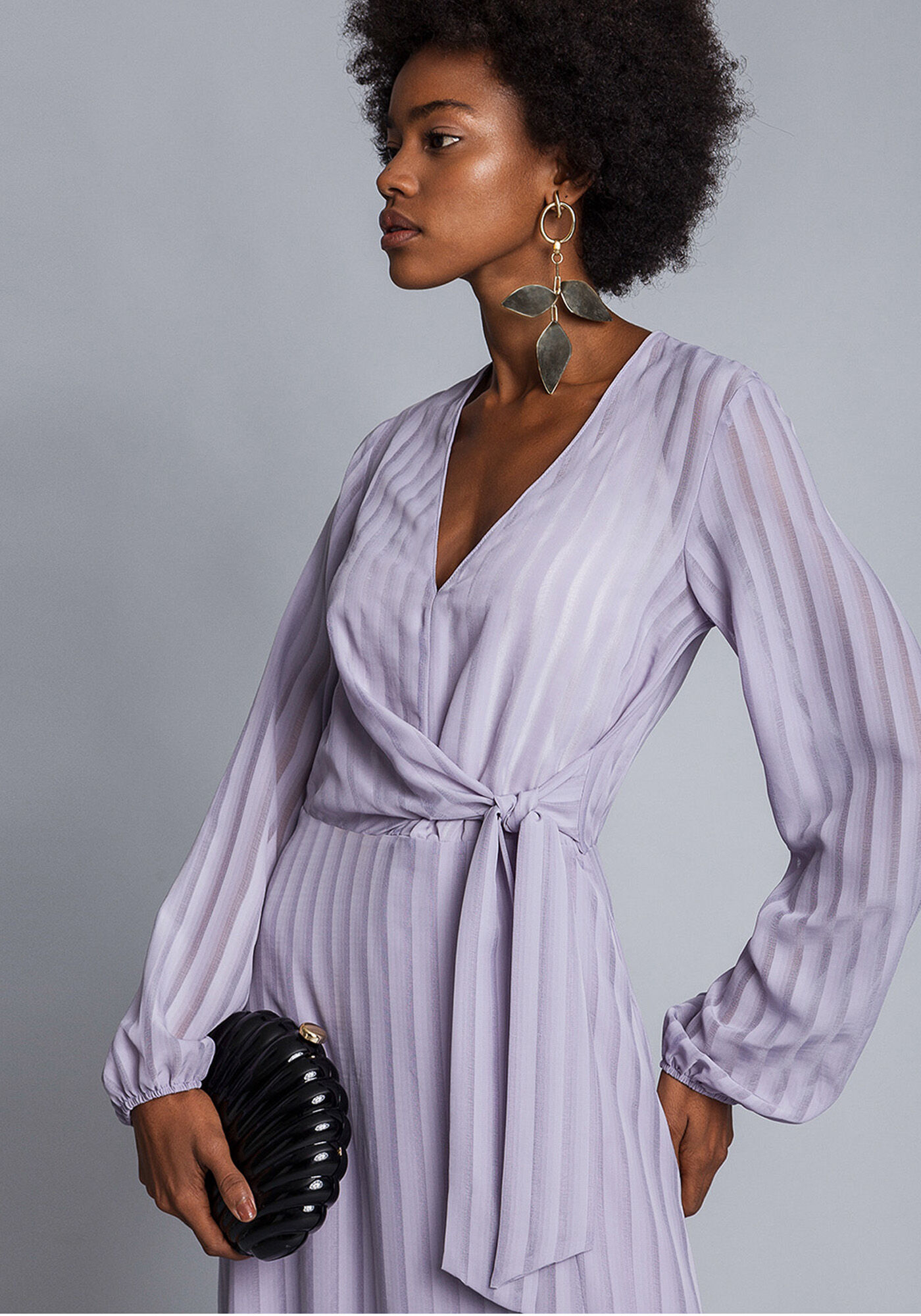 Vestido M&iacute;di Assim&eacute;trico, , large.