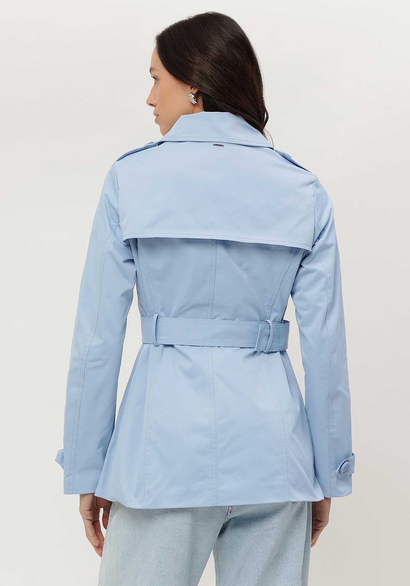 Trench Coat Alongado com Cinto, , large.