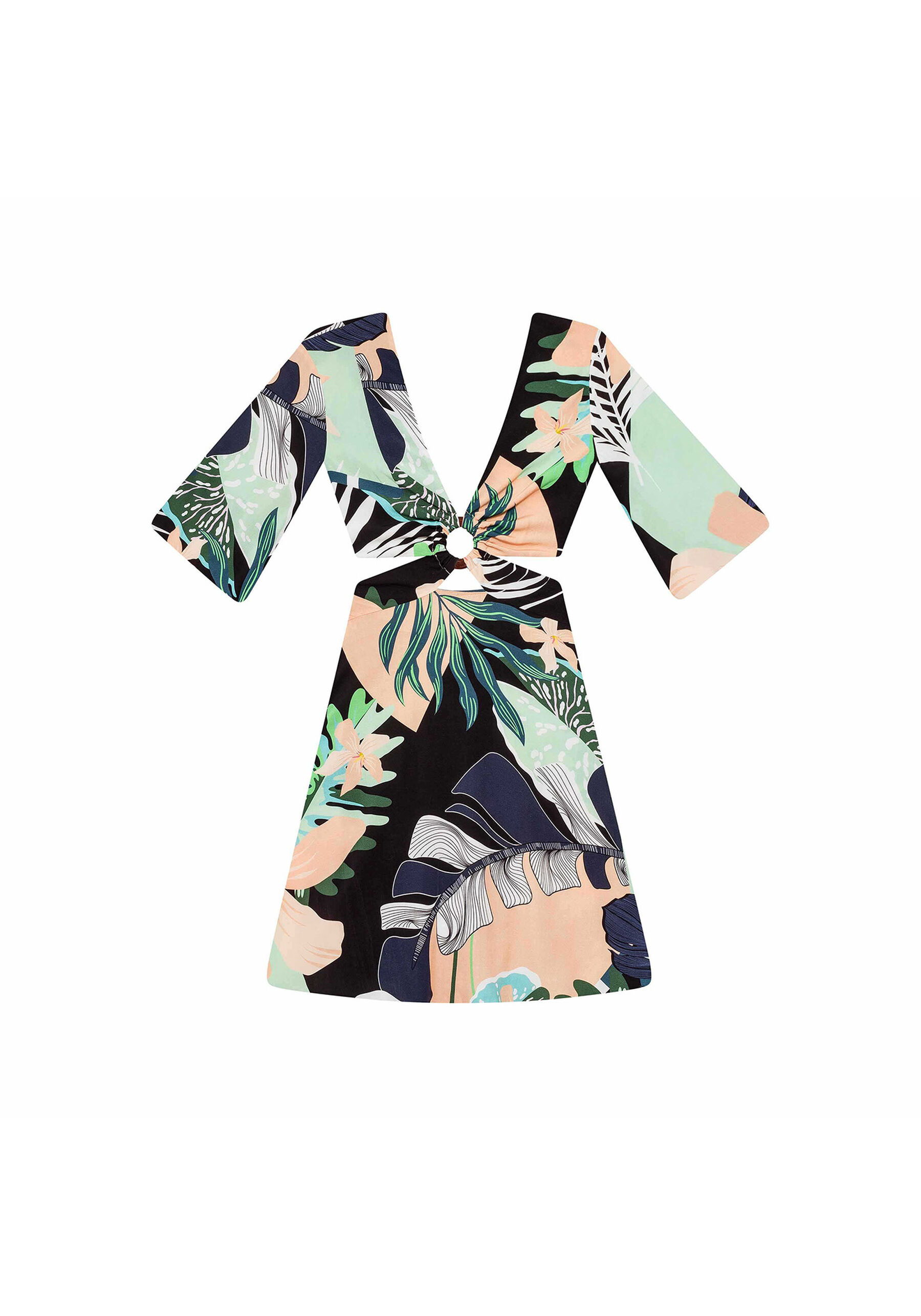 Vestido Recorte Cintura, . Vestido Recorte Cintura, , large.