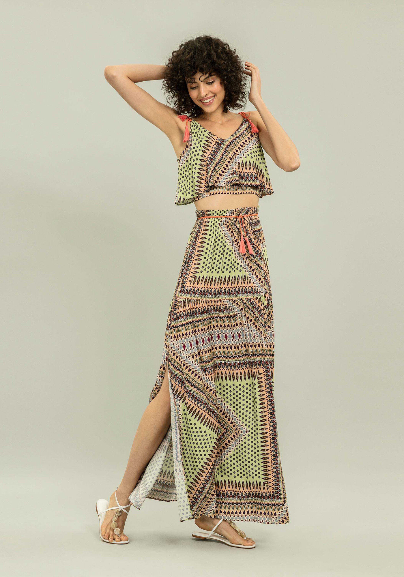 Blusa com Al&ccedil;as Cropped, , large.