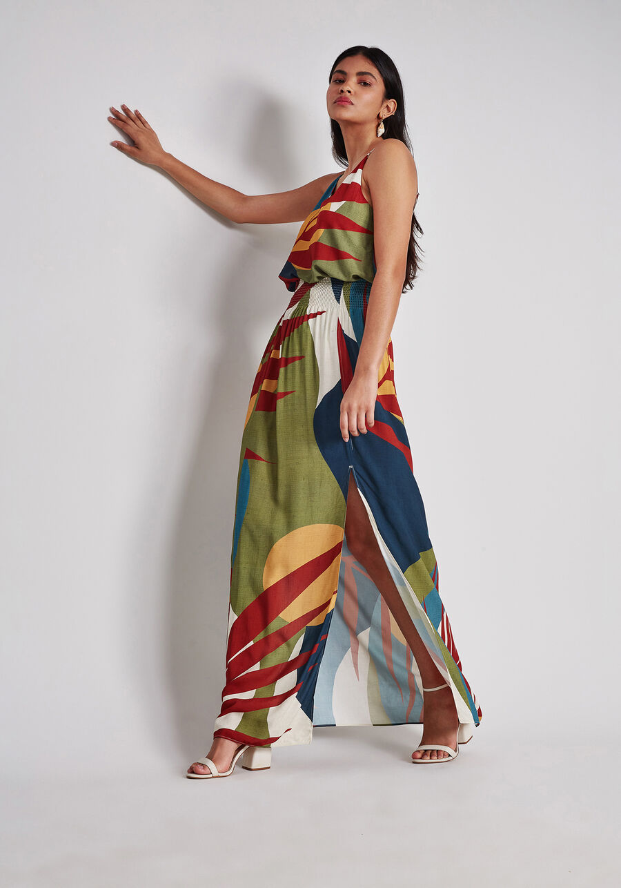 Blusa com Alças Estampa, . Blusa com Alças Estampa, , large.