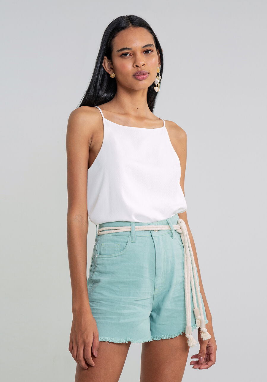 Blusa com Alças Cava Americana, . Blusa com Alças Cava Americana, , large.
