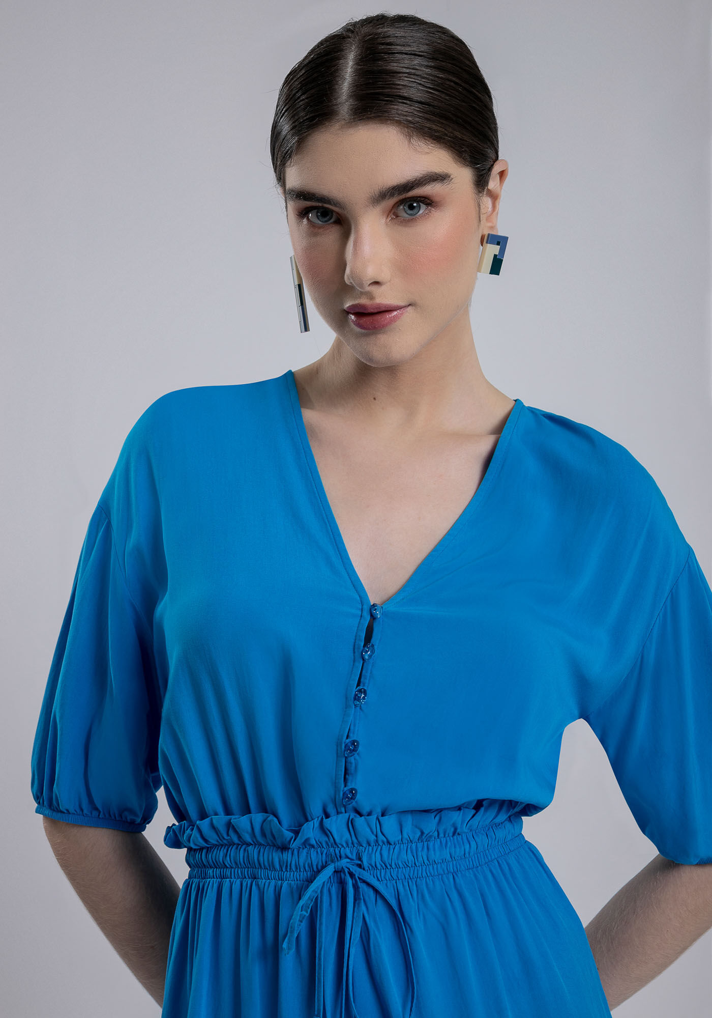 Macac&atilde;o Curto Manga 3/4 Cores, , large.