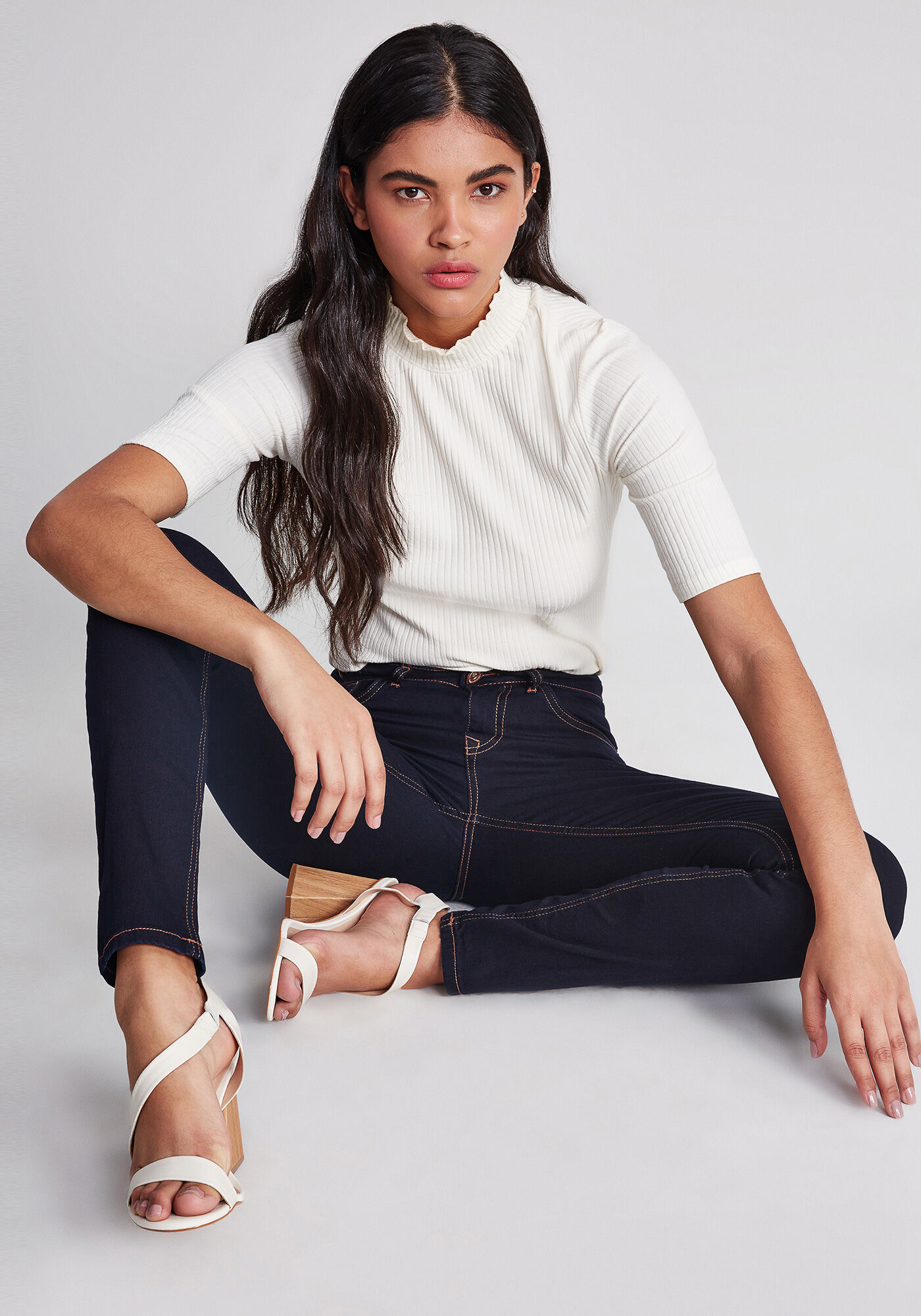 Cal&ccedil;a Skinny Bali I Am Soft, , large.