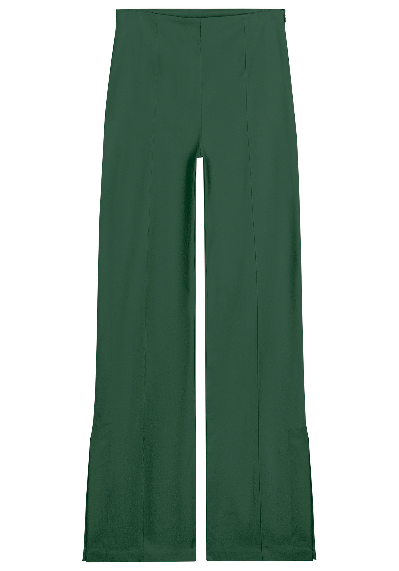 Cal&ccedil;a Slim Cintura M&eacute;dia com Abertura Lateral, , large.