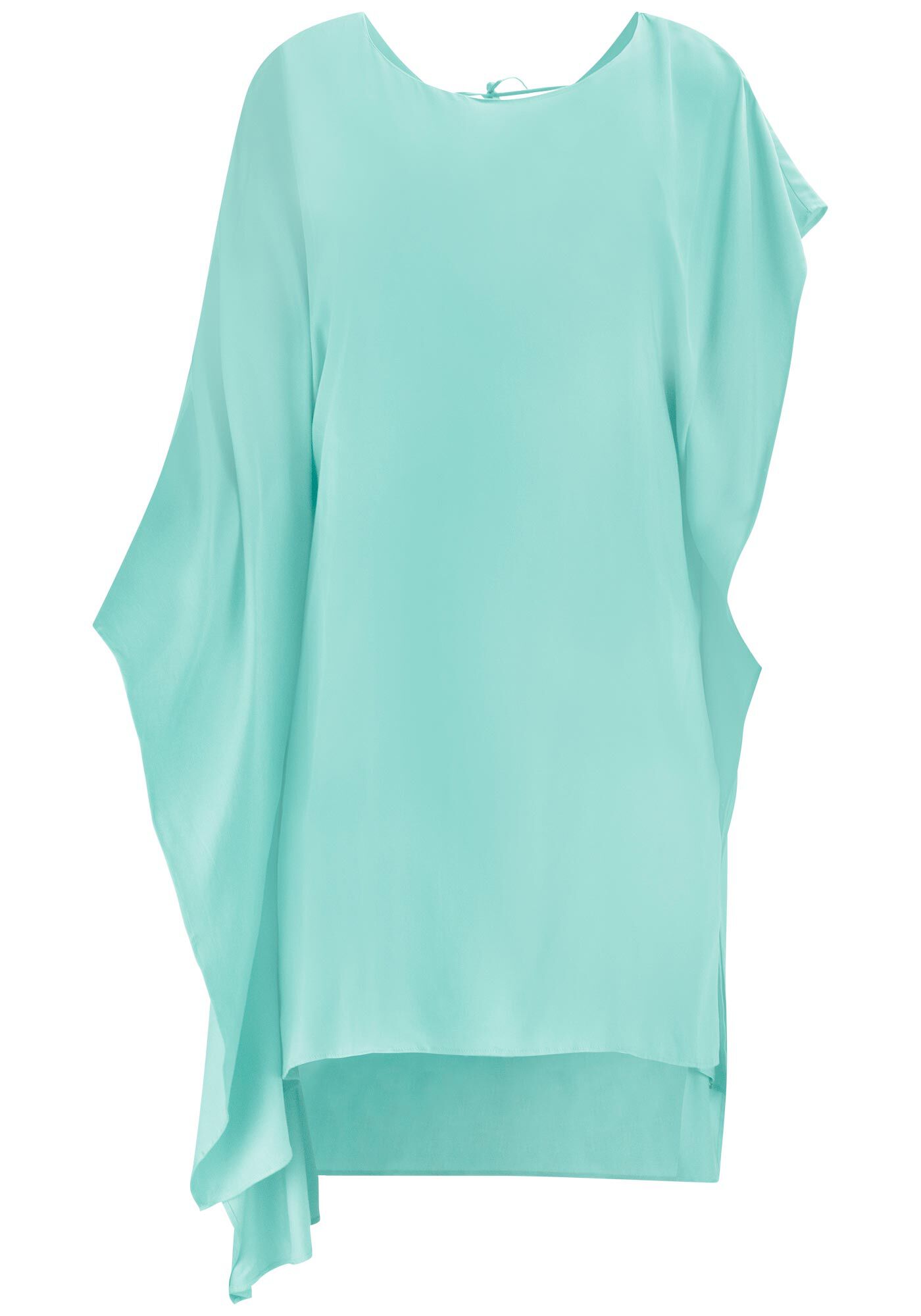 Vestido Curto Amplo Assim&eacute;trico, , large.