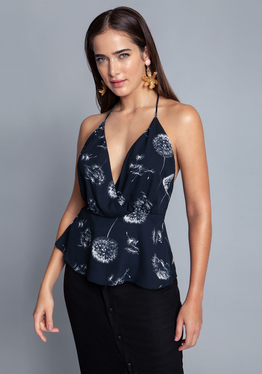 Blusa Tecido Crepe Chiffon, . Blusa Tecido Crepe Chiffon, , large.