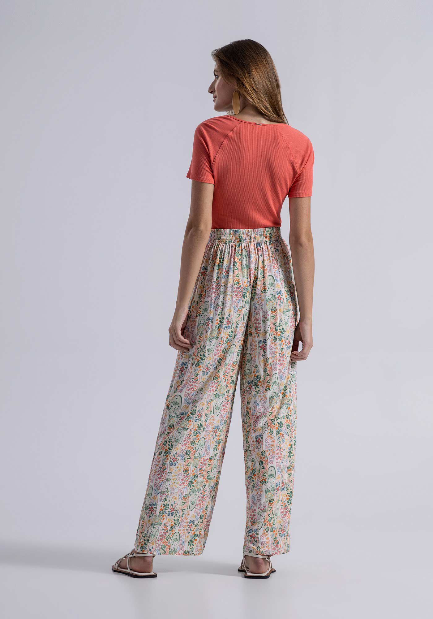 Blusa Manga Curta Canelada com Franzido Busto, , large.