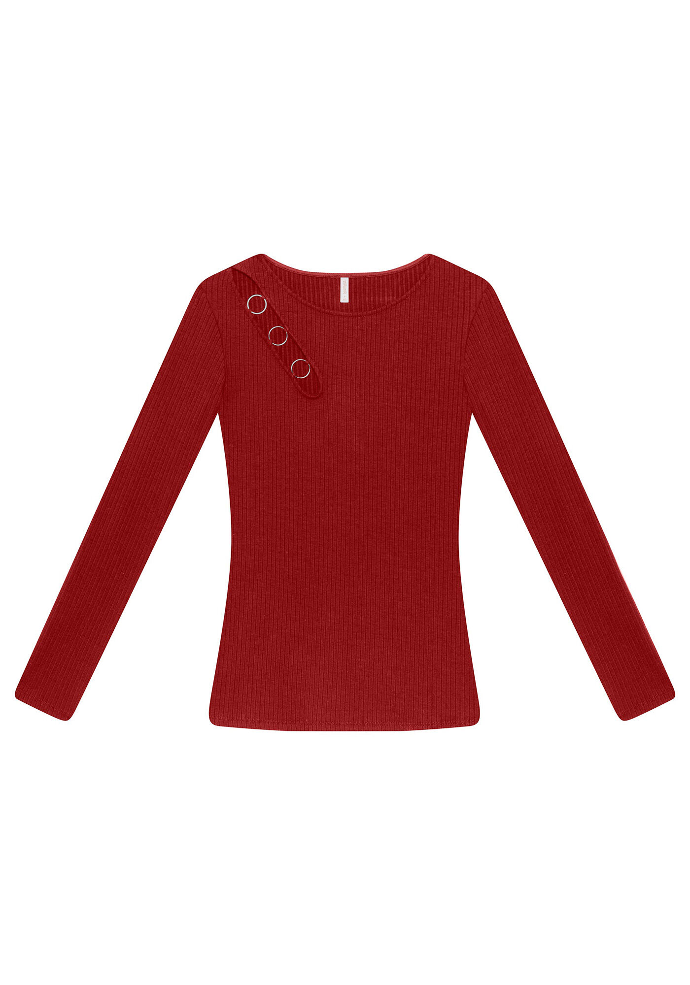 Blusa Manga Longa Argolas, , large.