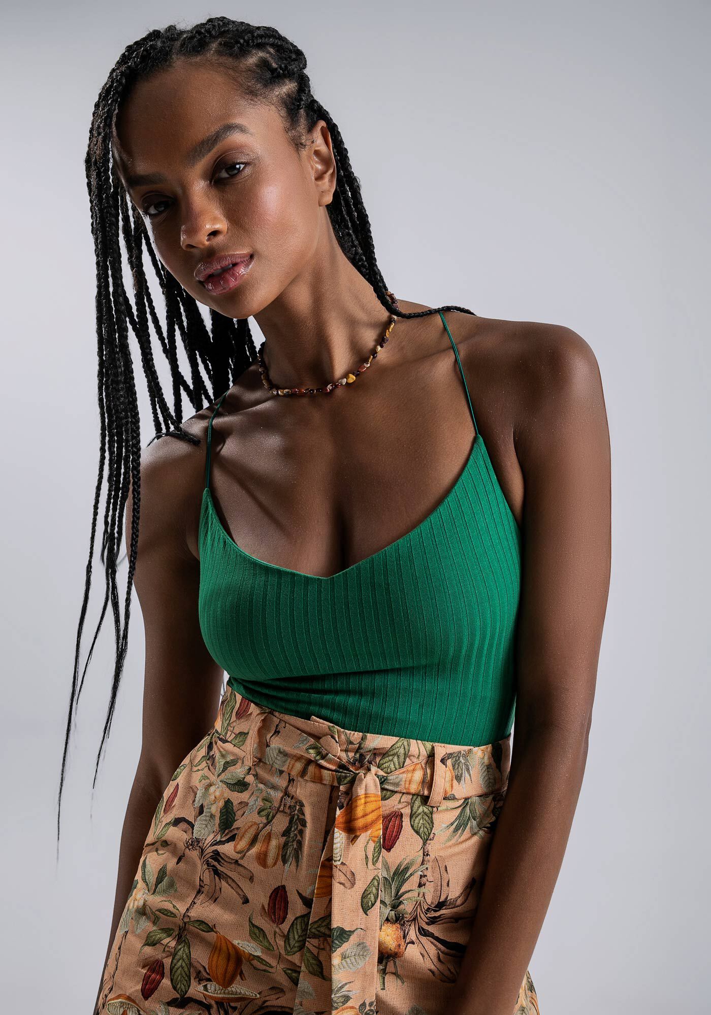 Body Canelado com Costas Abertas, , large.