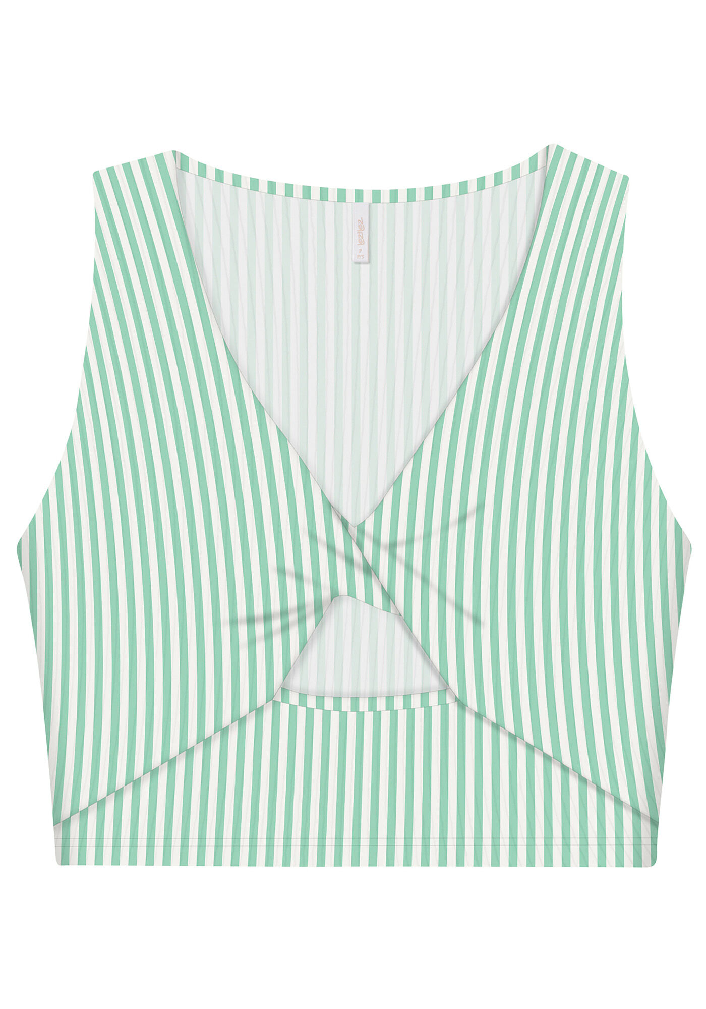 Blusa Malha Canelado Wave Cropped, , large.