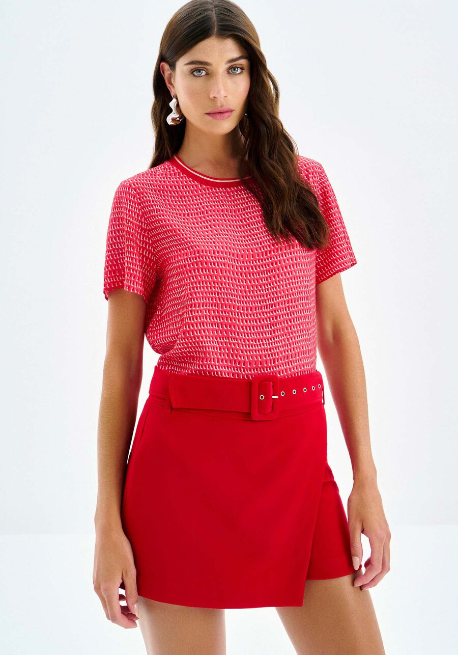 Shorts Saia Alfaiataria com Cinto, . Shorts Saia Alfaiataria com Cinto, , large.