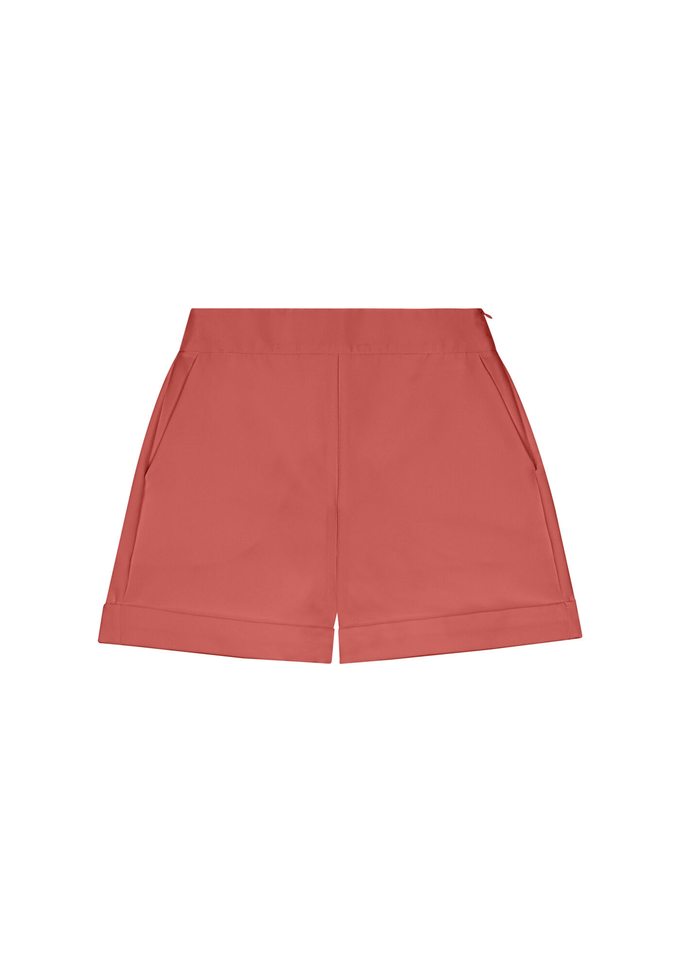 Shorts Cintura Alta Bolsos, , large.