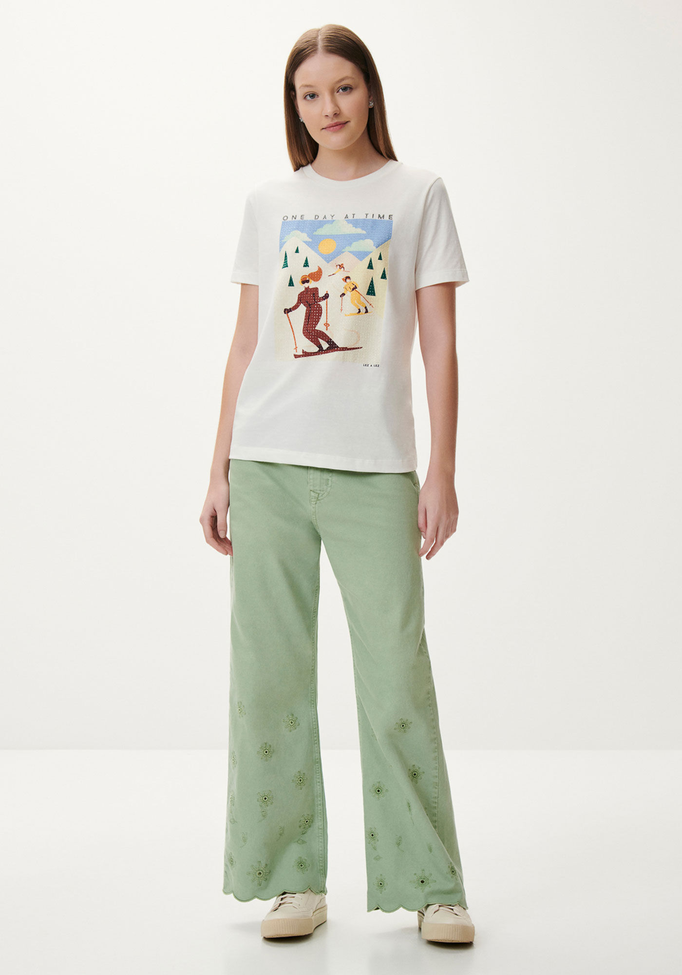 T-shirt em Algod&atilde;o Respons&aacute;vel Estampada, , large.