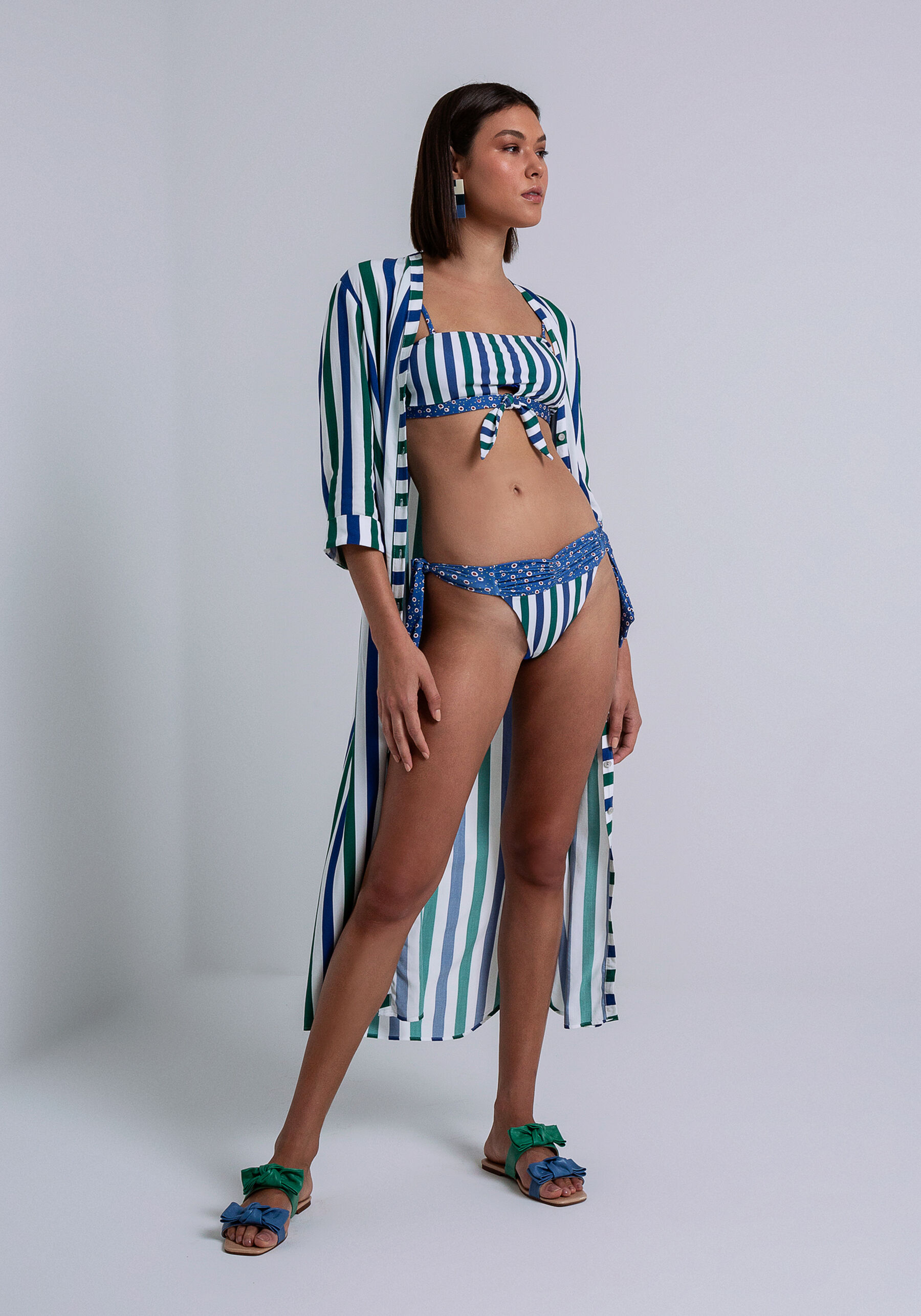 Camisa Chemise Saída de Praia em Viscose, . Camisa Chemise Saída de Praia em Viscose, , large.