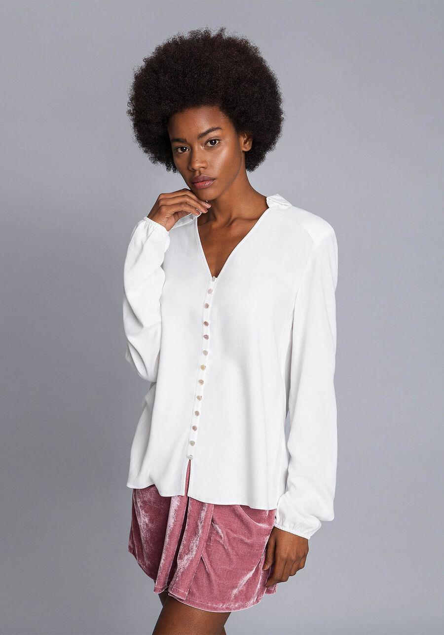 Camisa Manga Longa Ampla, . Camisa Manga Longa Ampla, , large.