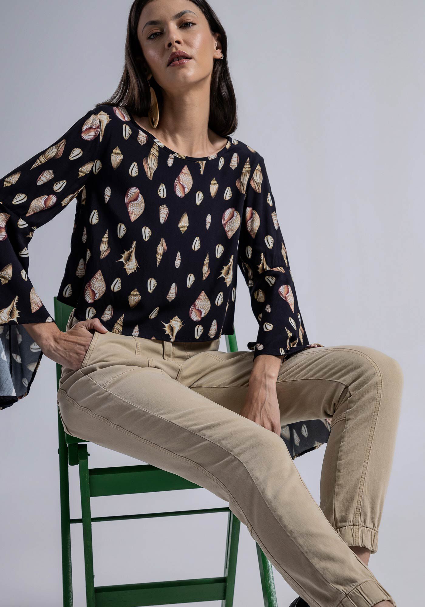 Cal&ccedil;a Jogging Sarja Cintura M&eacute;dia Every Day, , large.