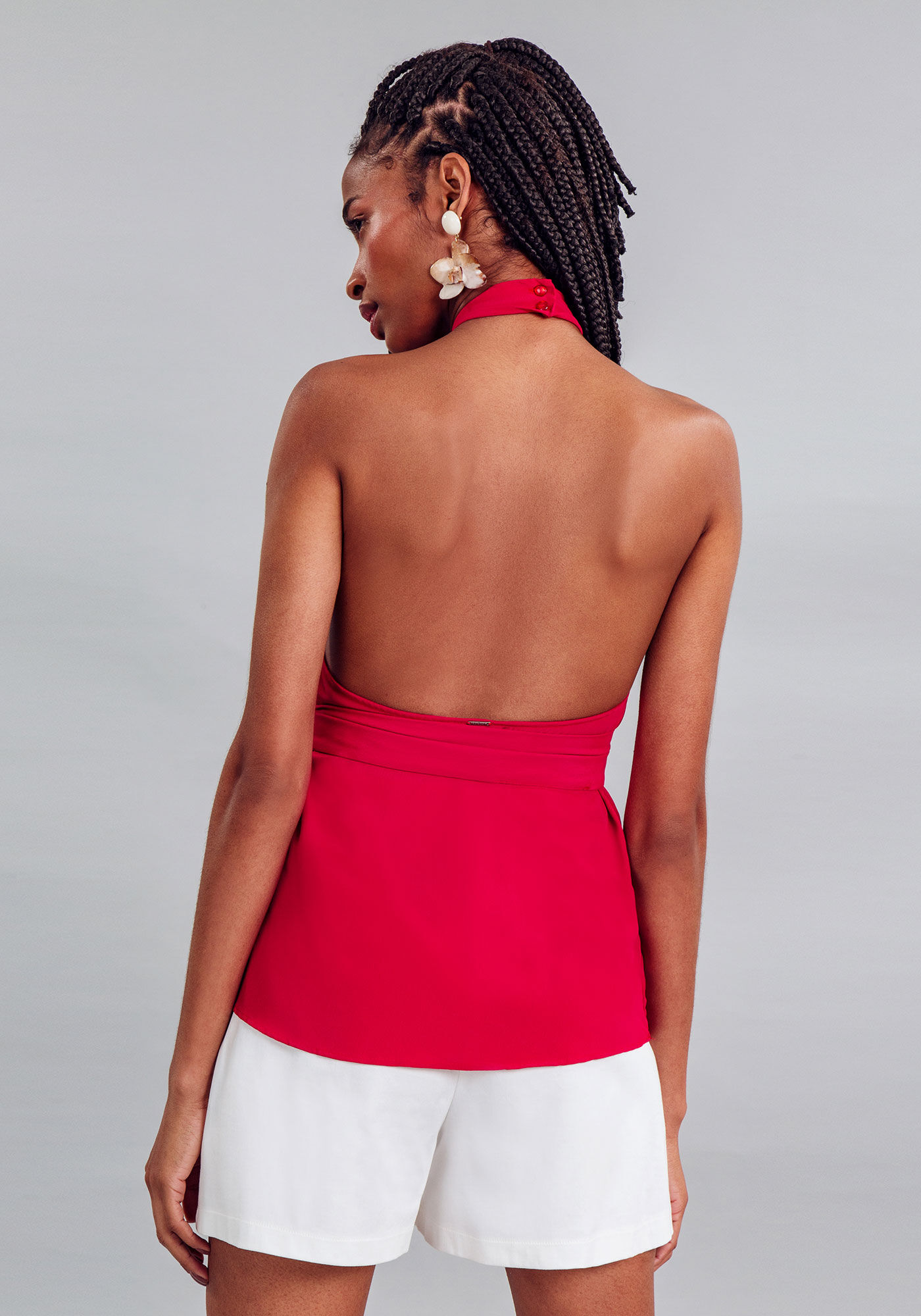 Blusa Tecido Poly Marocain, , large.