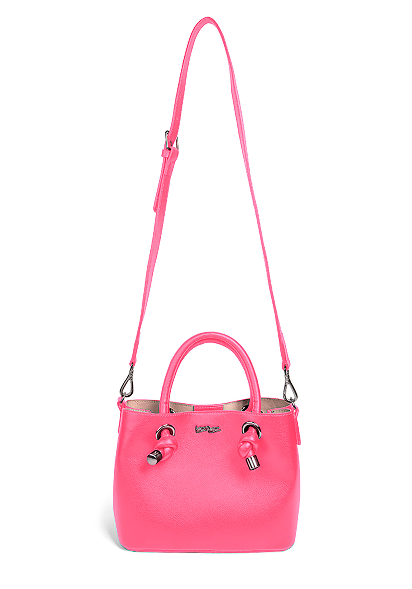 Bolsa Bucket Tiracolo com Detalhe N&oacute;, , large.