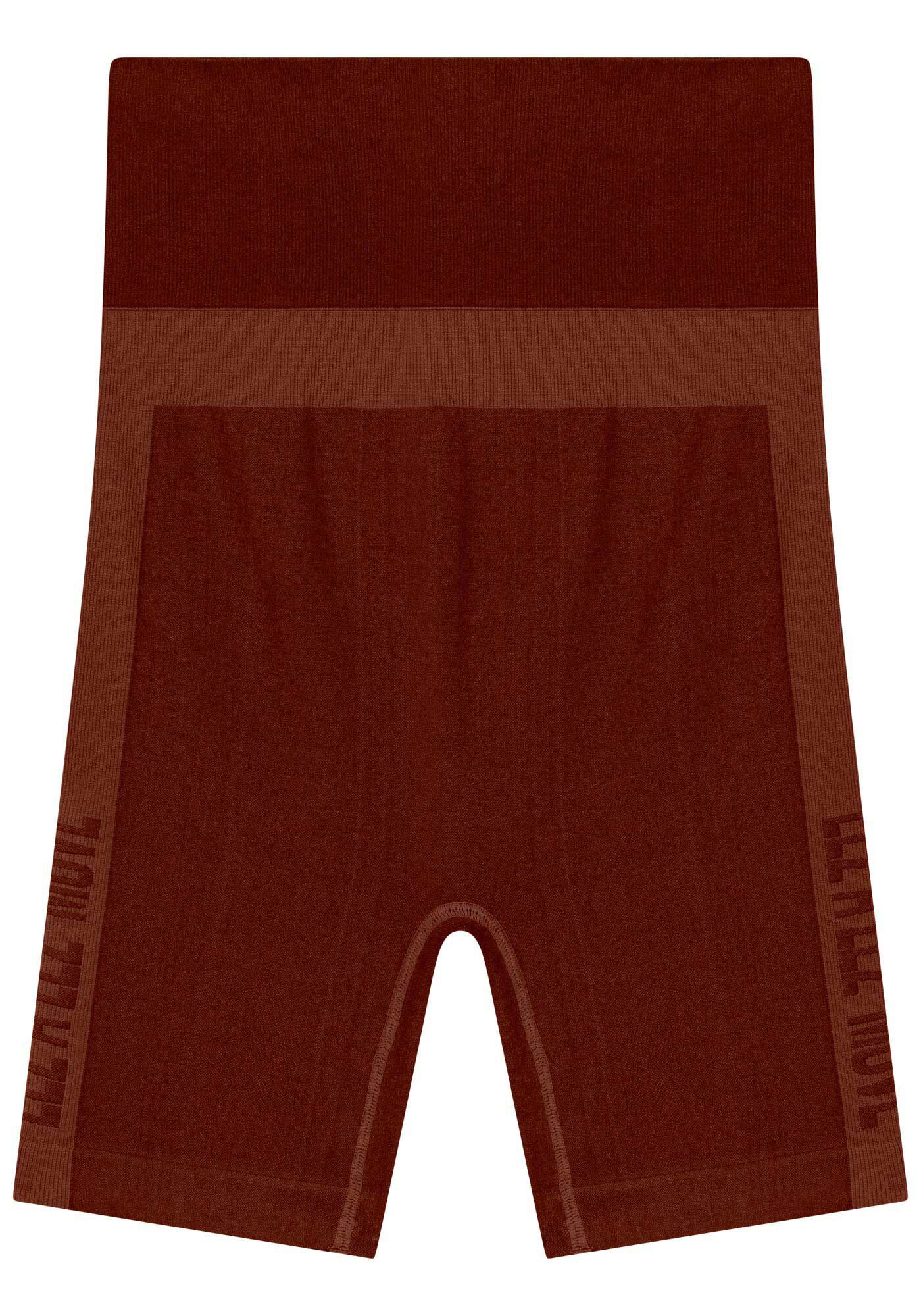 Bermuda Justa De Cintura Alta Em Malha Seamless Move, , large.