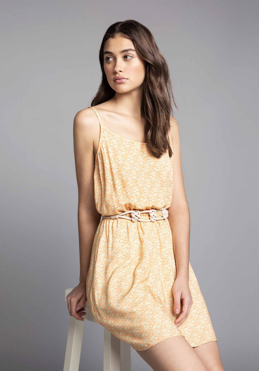 Vestido com Alças Estampa, . Vestido com Alças Estampa, , large.