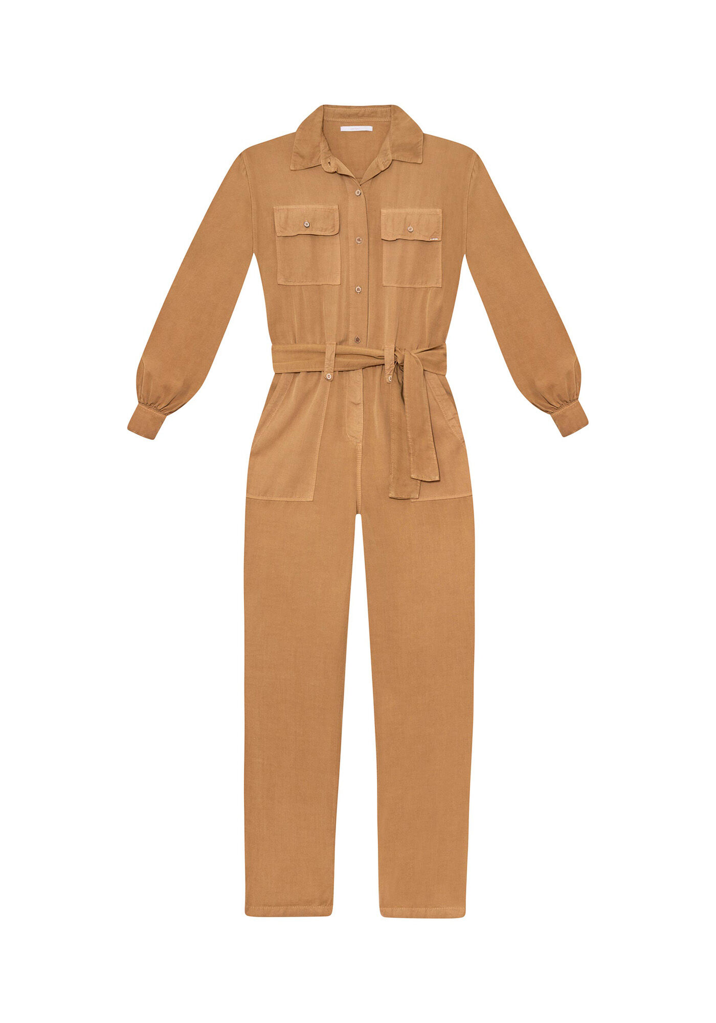 Macac&atilde;o Utilit&aacute;rio Longo com Cinto, , large.