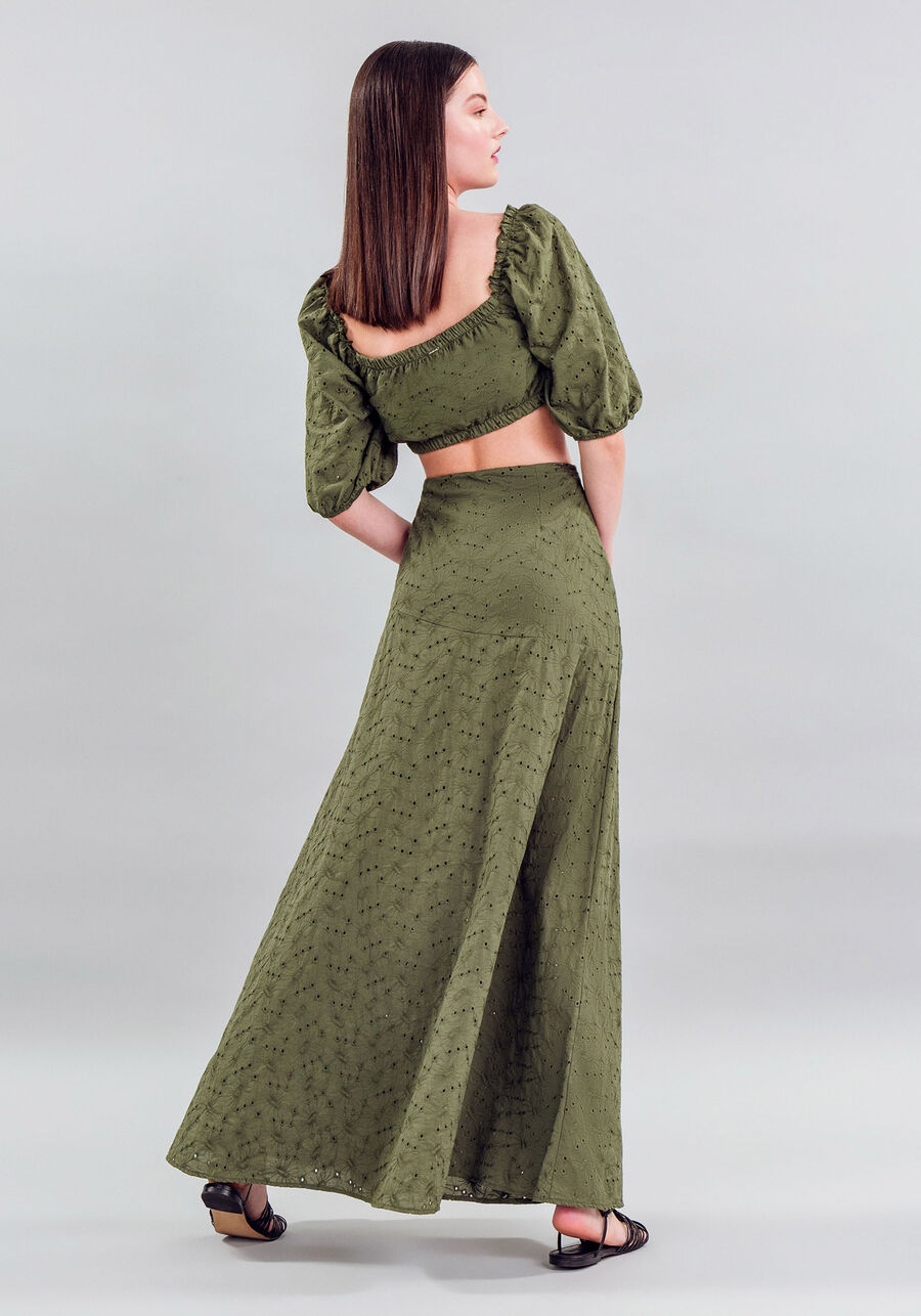 Blusa Tecido Laise Flores Cropped, . Blusa Tecido Laise Flores Cropped, , large.