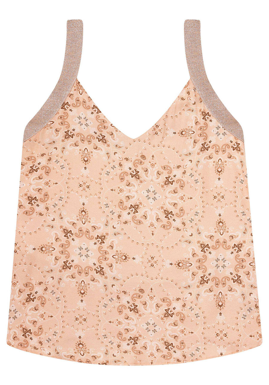 Blusa com Alças Retilínea, . Blusa com Alças Retilínea, , large.