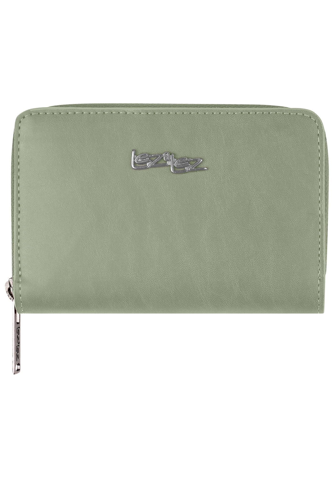 Carteira M&eacute;dia com Z&iacute;per, , large.