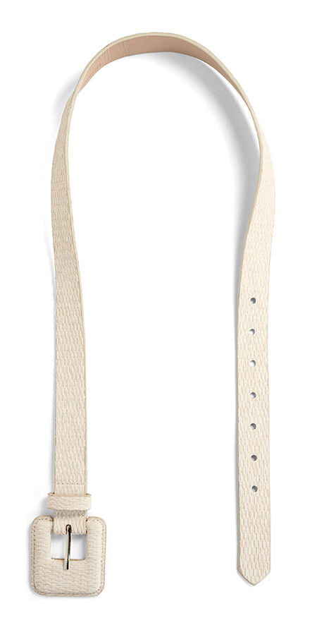 Cinto de Cintura Estampado com Fivela Quadrada, , large.