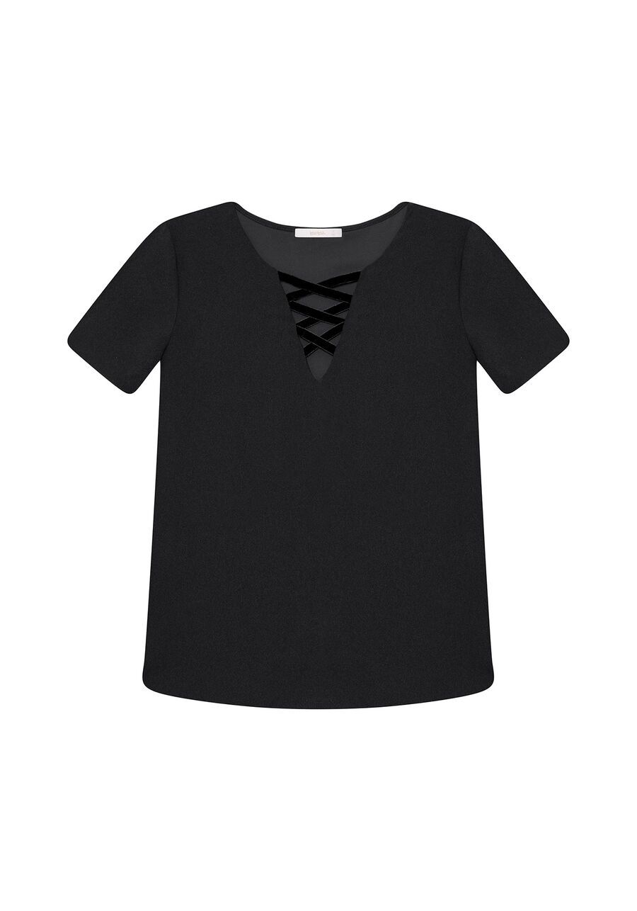 Blusa Tiras Strappy em Veludo, . Blusa Tiras Strappy em Veludo, , large.