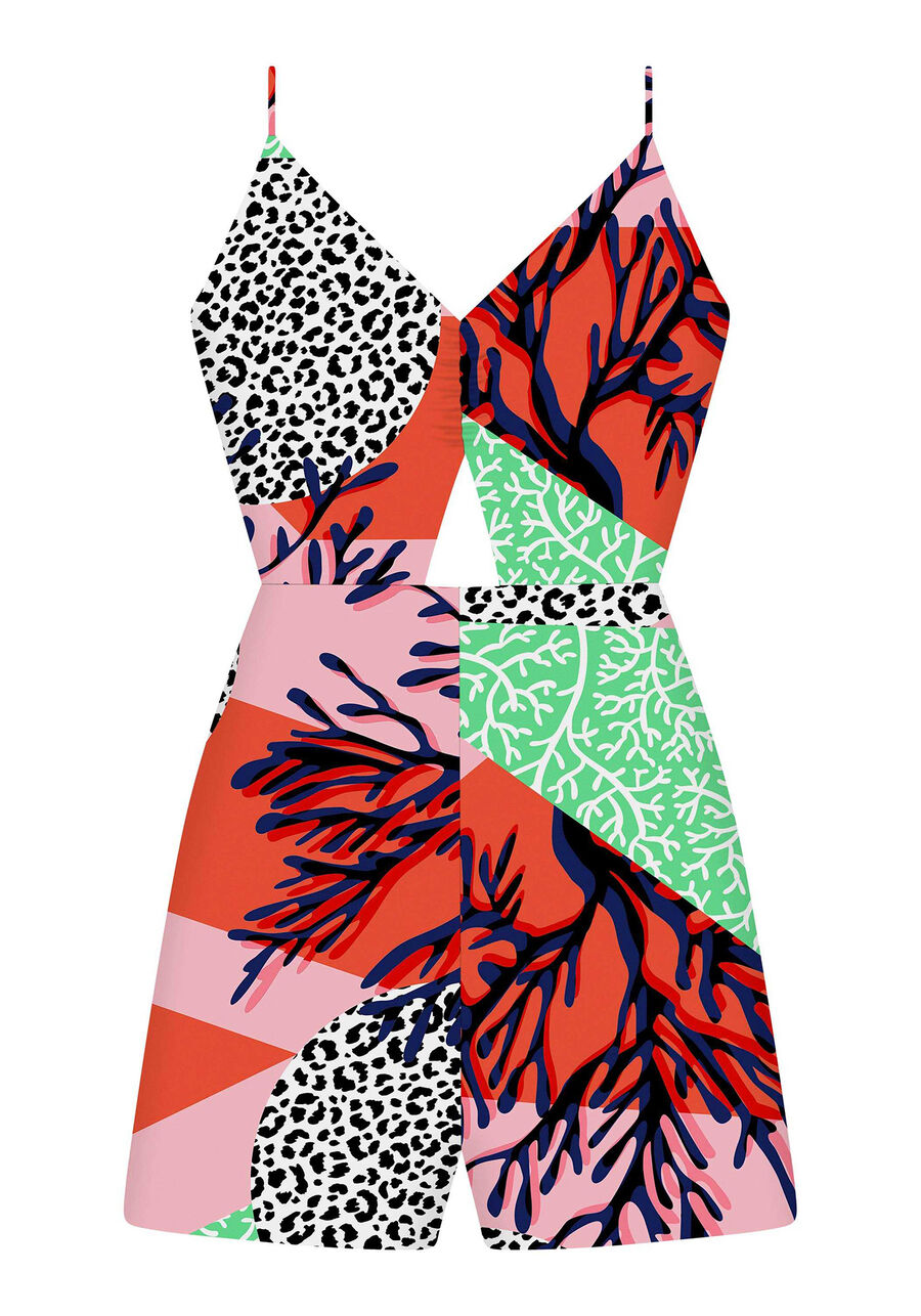 Macacão Curto Estampa Bells Beach, . Macacão Curto Estampa Bells Beach, , large.