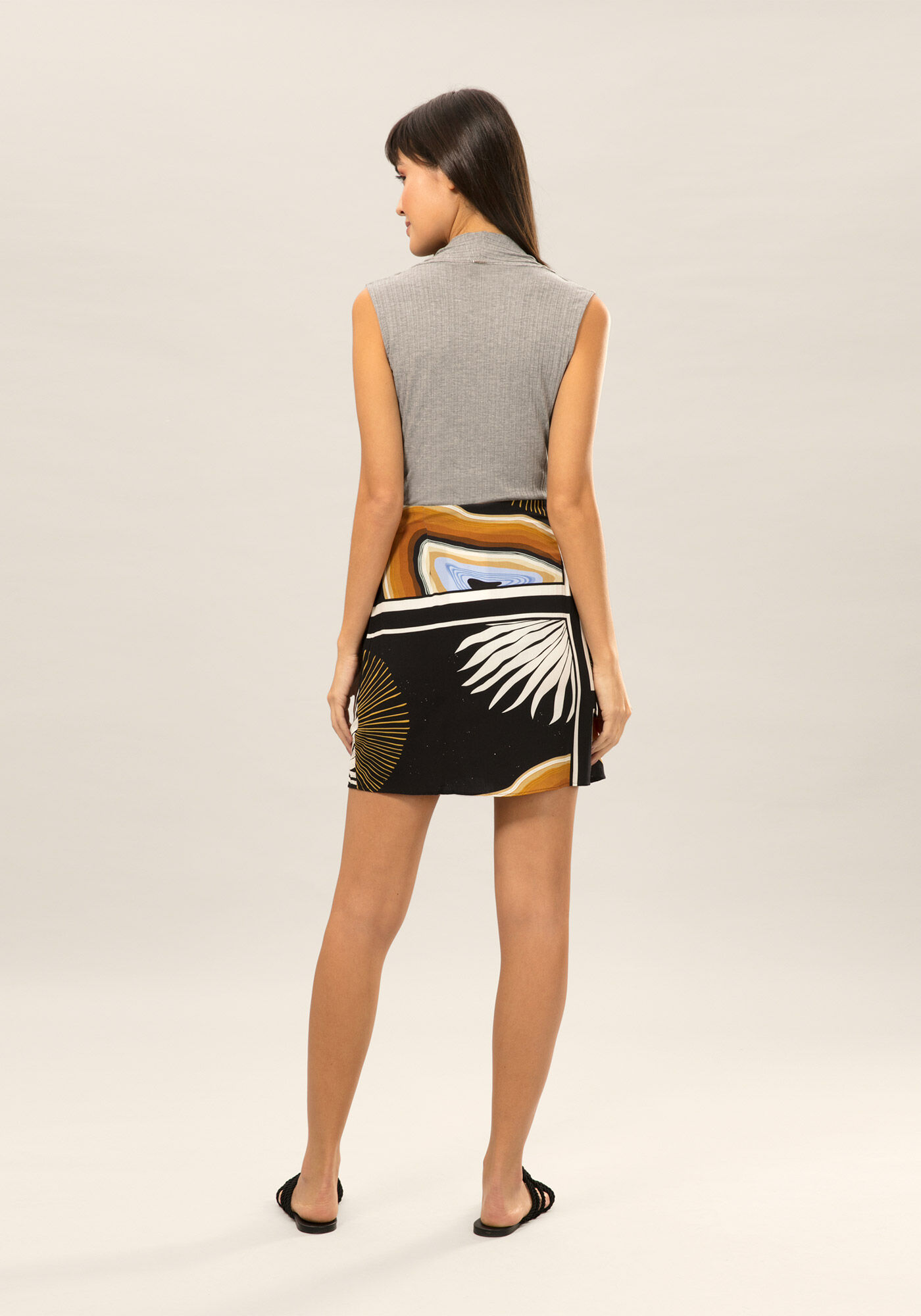 Saia Transpassada Estampa, LA LUNA, large.