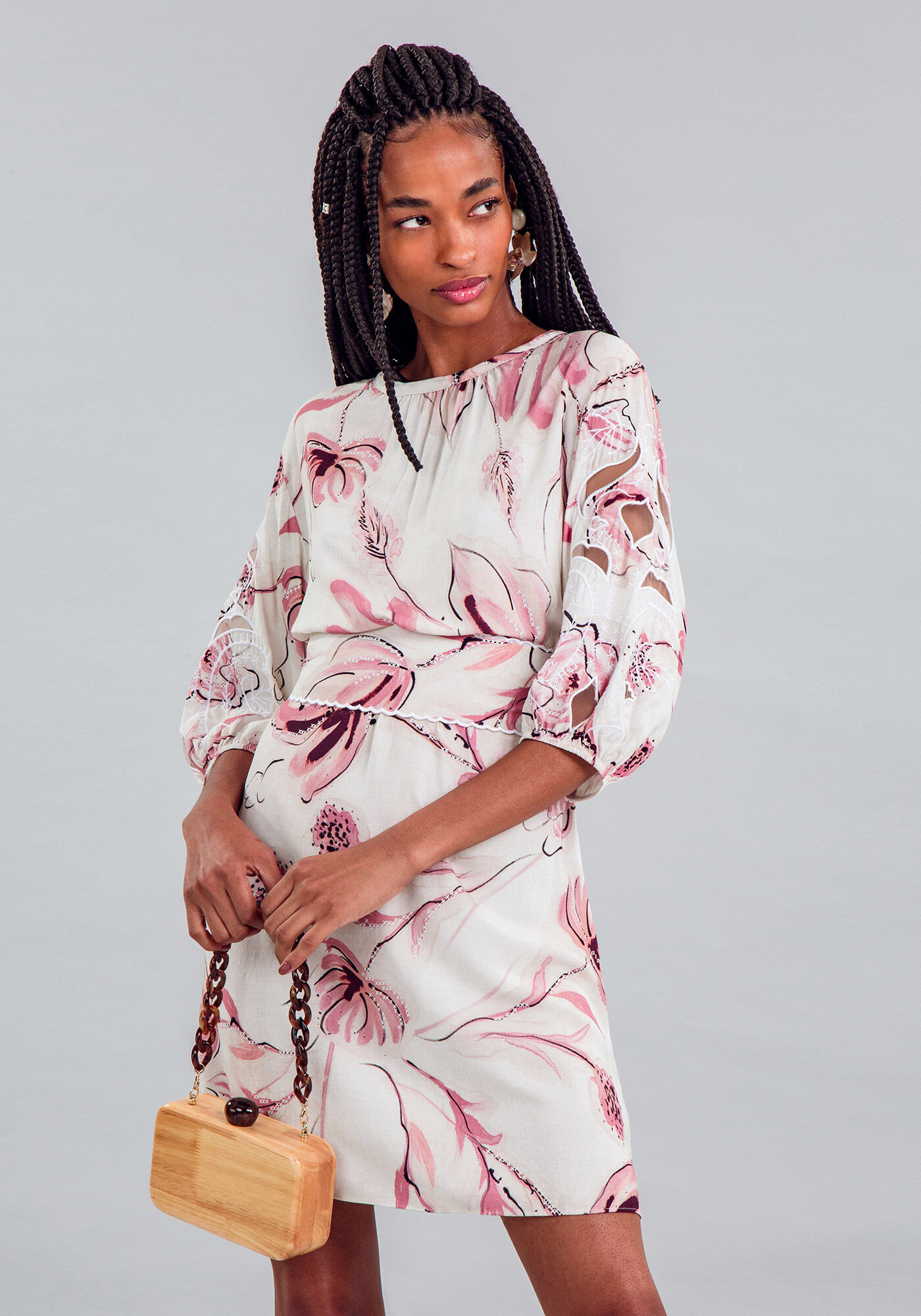 Vestido Tecido Rayon Bali, , large.