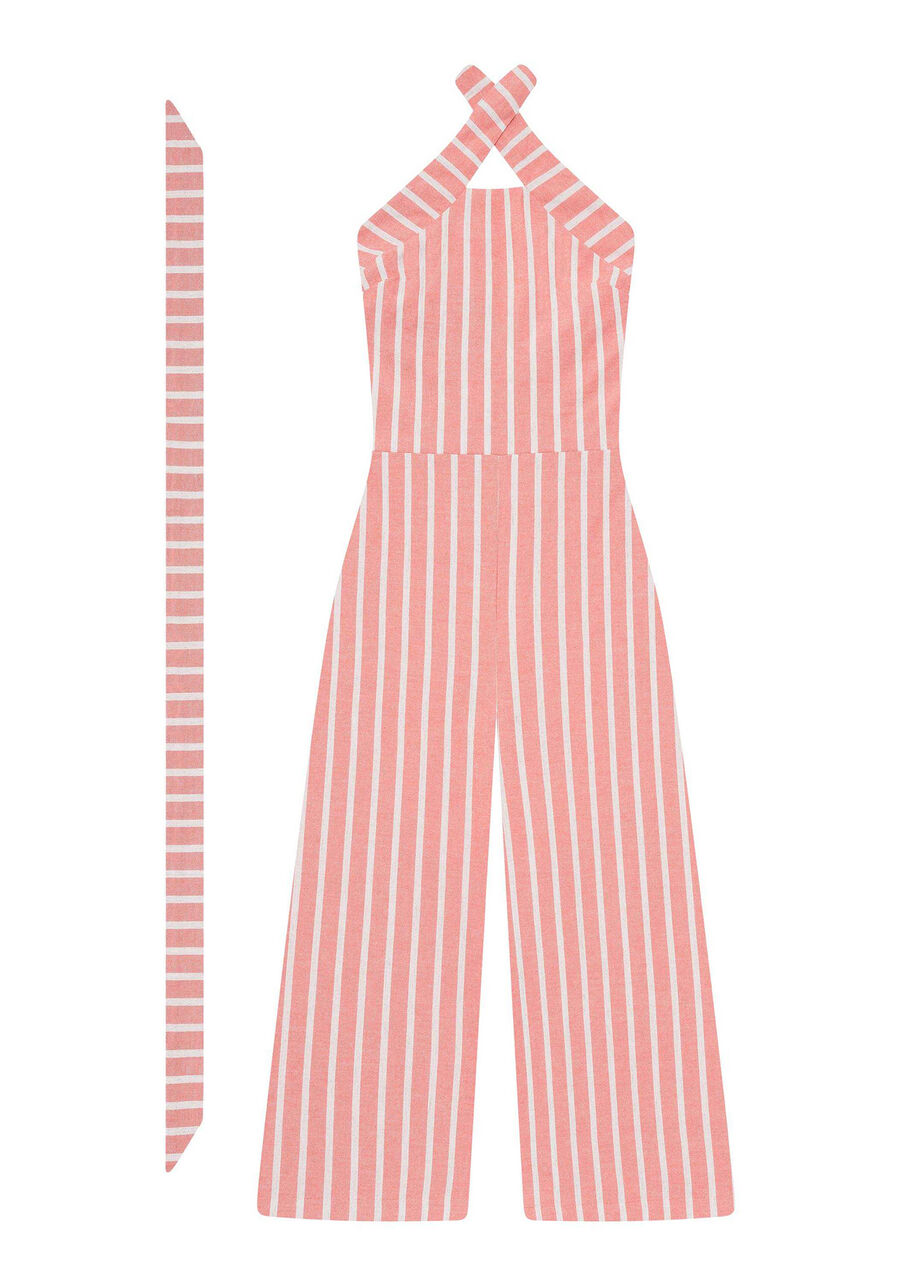 Macacão Pantacourt Listrado, . Macacão Pantacourt Listrado, , large.