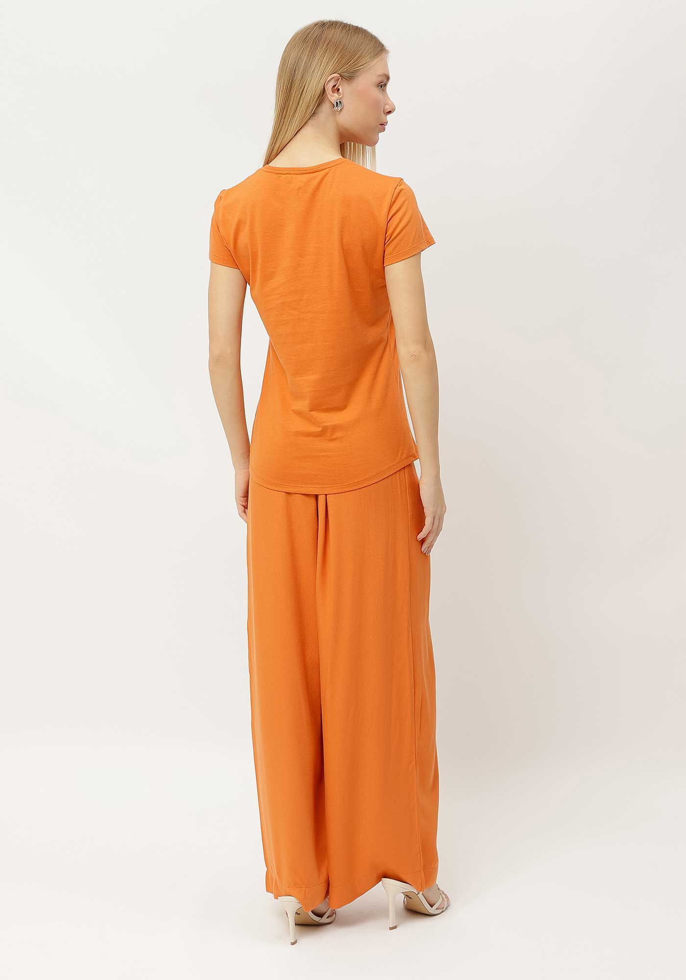 T-shirt em Malha Respons&aacute;vel com Bordado Cora&ccedil;&atilde;o, , large.