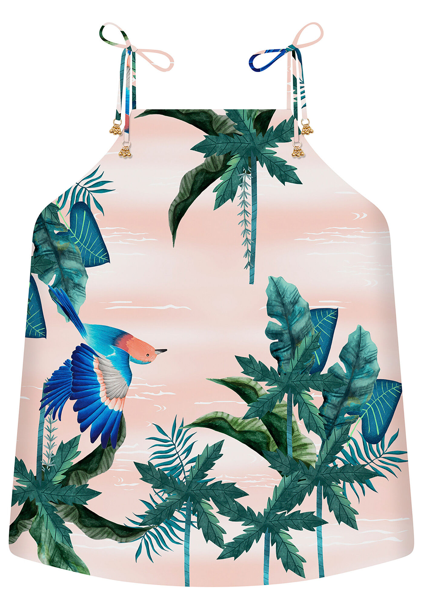 Blusa Tecido Rayon Bali, , large.