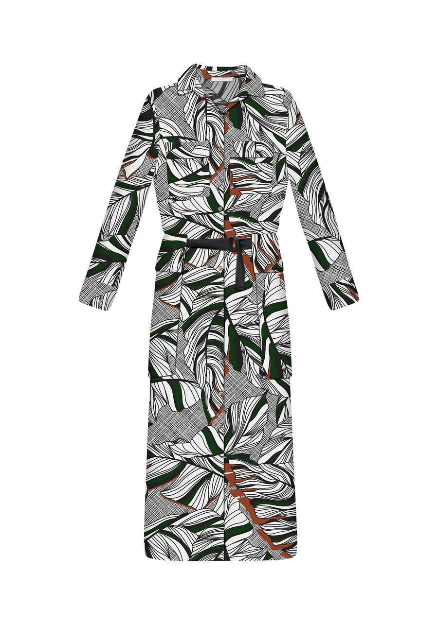 Vestido Chemise Manga Longa Mídi, . Vestido Chemise Manga Longa Mídi, , large.
