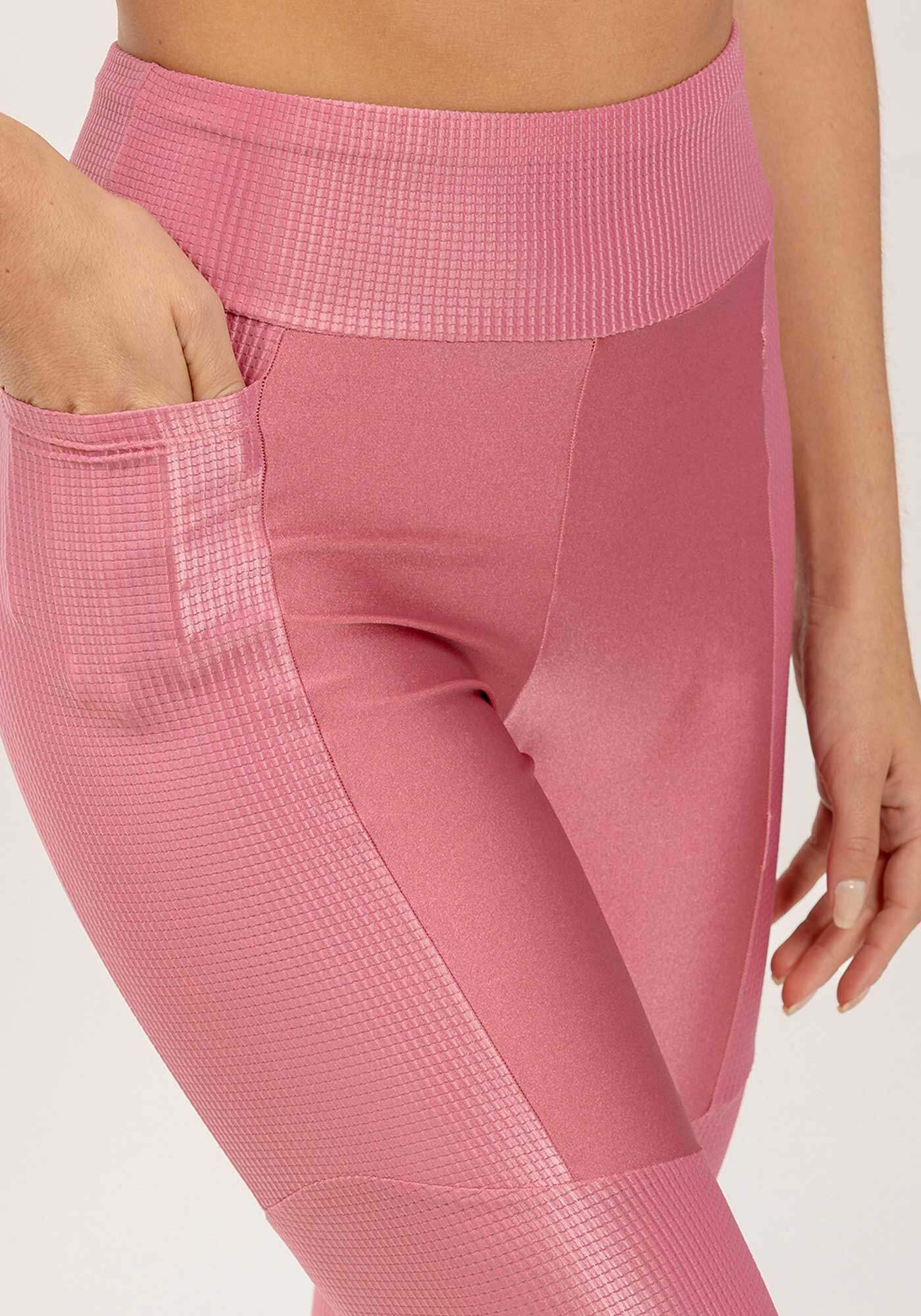 Cal&ccedil;a Legging Cintura Alta MOVE Fitness com Recortes, , large.