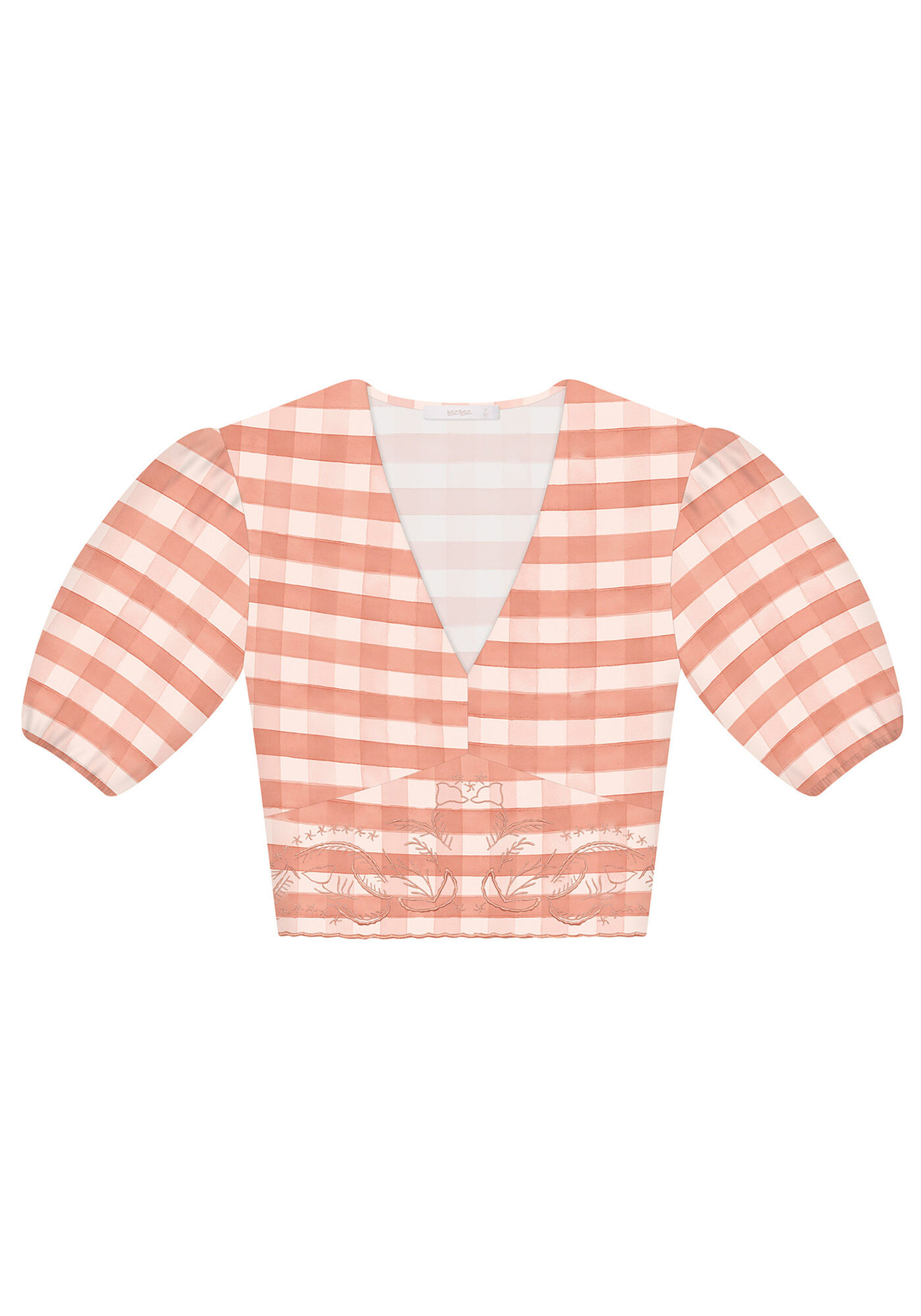 Blusa Tecido Rayon Bali Cropped, , large.